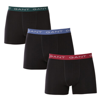 3PACK pánské boxerky Gant černé (902433004-005) XL