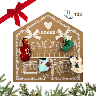 Adventní kalendář 12x ponožky Dedoles (24DXV1) M Adventní kalendář 12x ponožky Dedoles (24DXV1) M