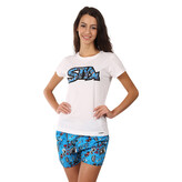 Dámské pyžamo Styx hudba (PKD1558) S