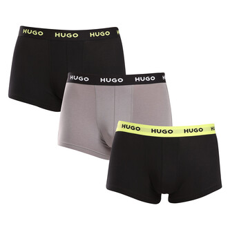 3PACK pánské boxerky HUGO vícebarevné (50517878 986) L