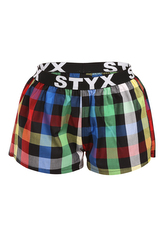 Dámské trenky Styx sportovní guma vícebarevné (T1012)  L