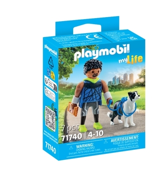 Běžec s border kolií