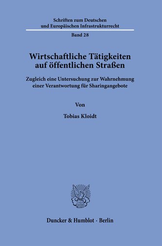 Wirtschaftliche Tätigkeiten auf öffentlichen Straßen