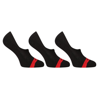 3PACK ponožky HUGO nízké černé (50514916 001) M
