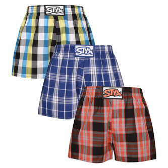3PACK dětské trenky Styx klasická guma vícebarevné (3J102426) 6-8 let 3PACK dětské trenky Styx klasická guma vícebarevné (3J102426) 6-8 let