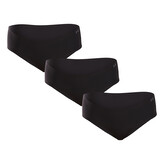 3PACK dámské kalhotky Under Armour černé (1383895 001) L