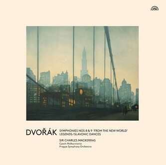 Česká filharmonie, FOK, Sir Ch. Mackerras : Dvořák - Symfonie č. 8 a 9 Z nového světa LP Česká filharmonie, FOK, Sir Ch. Mackerras : Dvořák - Symfonie č. 8 a 9 Z nového světa LP