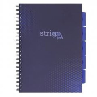 Kołozeszyt Pads A4/100K kratka Basic granatowy