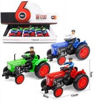 Traktor z rolnikiem mix