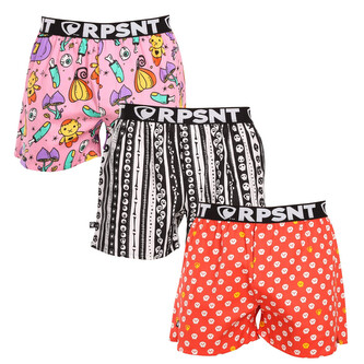 3PACK pánské trenky Represent exclusive Mike (R3M-BOX-07343943) M