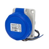 Zásuvka vestavná 23M237 IP66-67/230V/16A/3P 6h, šikmá 10°, mikrospínač - SpeedPRO