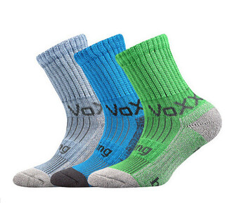 3PACK dětské ponožky Voxx vícebarevné (Bomberik-mix-uni-gr) 20/24