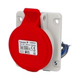 Zásuvka vestavná 23M330 IP44-54/400V/16A/4P 6h, šikmá 10°, mikrospínač - SpeedPRO