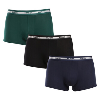 3PACK pánské boxerky HUGO vícebarevné (50517883 961) M