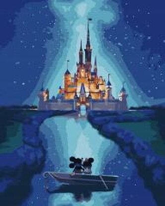 Malowanie po numerach - Wieczory kreskówkowe 40x50