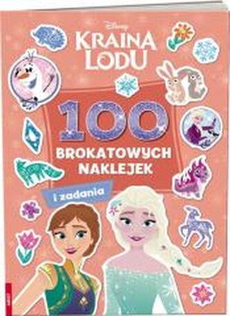 Kraina Lodu. 100 Brokatowych naklejek
