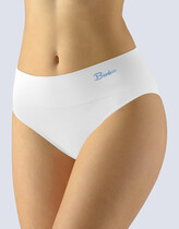 Dámské stahovací kalhotky Gina bambusové bílé (00042) L