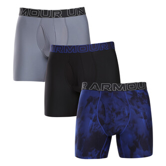 3PACK pánské boxerky Under Armour vícebarevné (1383879 400) 4XL