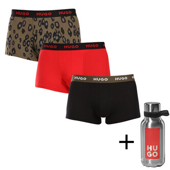 3PACK pánské boxerky HUGO vícebarevné (50517894 981) M