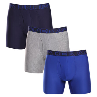 3PACK pánské boxerky Under Armour vícebarevné (1383878 400) L