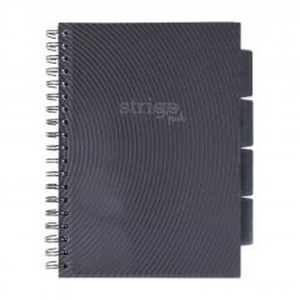 Kołozeszyt Pads B5/100K kratka Basic szary