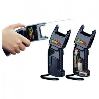 Paralyzér ESP Scorpy Max s pepřovým sprejem - černý