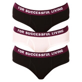 3PACK dámské kalhotky Diesel vícebarevné (A04030-0QFAD-E4877) S