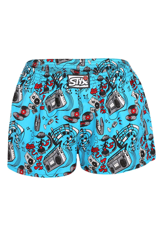 Dámské trenky Styx art klasická guma hudba (K1558) L