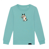 Dětská Mikina Pískacia Hafan Modré XL