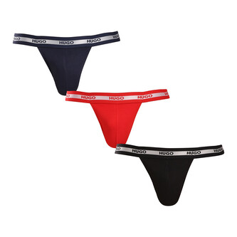 3PACK pánské jocksy HUGO vícebarevné (50517882 964) XL