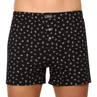 Pánské trenky Gino černé (75187) S