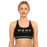 Dámská podprsenka Mons Royale merino černá (100040-169-001) L