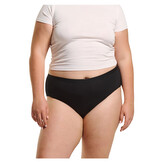 Menstruační kalhotky Love Luna černé Cotton Midi Brief (LLUWCPMI) XL