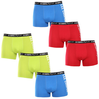 6PACK pánské boxerky Lee Cooper vícebarevné (6xPO39510) XL