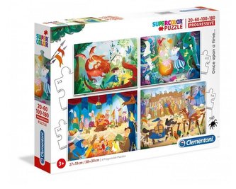 Puzzle 20+60+100+180 Pewnego razu Puzzle 20+60+100+180 Pewnego razu