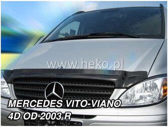 Deflektor kapoty Mercedes Vito / Viano 2003-2014 Deflektor kapoty Mercedes Vito / Viano 2003-2014