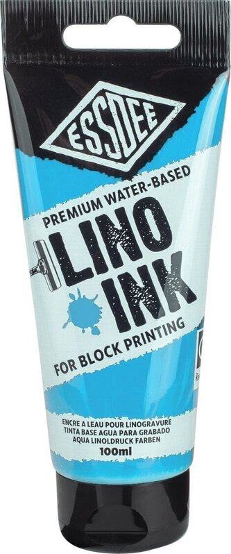 Barva na linoryt 100 ml - Světle modrá "Sky Blue"