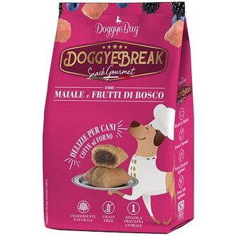 DoggyeBag DoggyeBreak s vepřovým masem a lesními plody 180 g