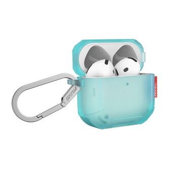 SKINARMA Mecha CE pouzdro pro AirPods 4 tyrkysové
