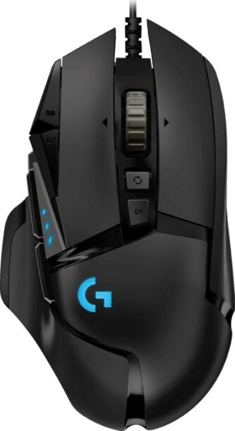 Logitech Herní myš G502 Hero, USB, Drátová USB, 16000 DPI, černá Logitech Herní myš G502 Hero, USB, Drátová USB, 16000 DPI, černá