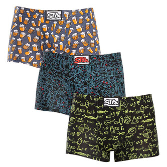 3PACK pánské boxerky Styx art klasická guma vícebarevné (3Q12672) L 3PACK pánské boxerky Styx art klasická guma vícebarevné (3Q12672) L