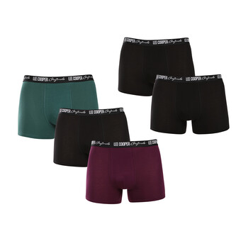 5PACK pánské boxerky Lee Cooper vícebarevné (PO41013-1) M