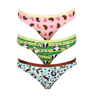3PACK veselé dámské kalhotky Dedoles (K9604249) XL