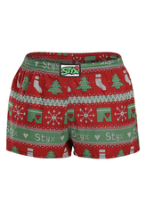 Dámské trenky Styx art klasická guma Vánoce pletené (K1658) S