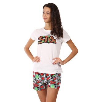 Dámské pyžamo Styx melouny (PKD1459) M