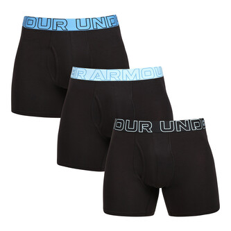 3PACK pánské boxerky Under Armour černé (1383889 003) XL