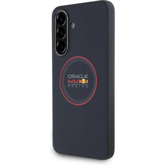 Oracle Red Bull Racing PU Leather Red Ring kryt Samsung Galaxy A56 modrý