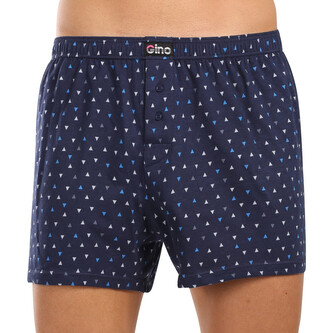 Pánské trenky Gino modré (75190-DCMDxA) L