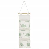 Závěsný organizér 3 kapsy SPRINGOS HA0141 mráčky