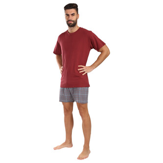 Pánské pyžamo Gino vícebarevné (79168-MCRDxG) XL